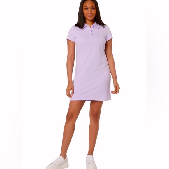 Marc New York Dresses & Skirts - NWOT Marc New York Performance Polo Collared Lilac Dress, Size Large.
